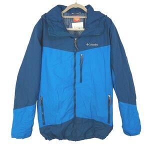 Columbia Thermal Coil Wister Slope Jacket Mens Large Hooded Full Zip Weathergear